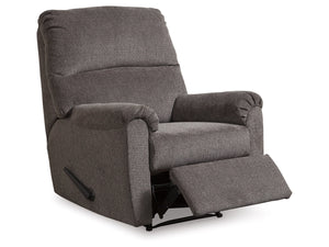 8625 Nerviano Gray Upholstered Recliner $299.95