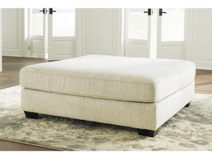 6391 Rawcliffe Beige Upholstered Oversized Ottoman $339.95