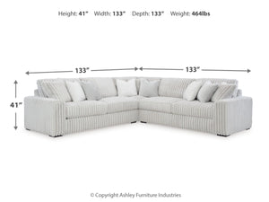 8599/8600/8601 3Pc Alloy Sectional $1,988.95