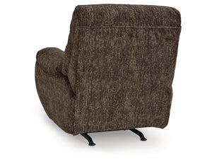 8624 Chocolate Upholstered Rocker Recliner $399.95