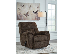 8624 Chocolate Upholstered Rocker Recliner $399.95