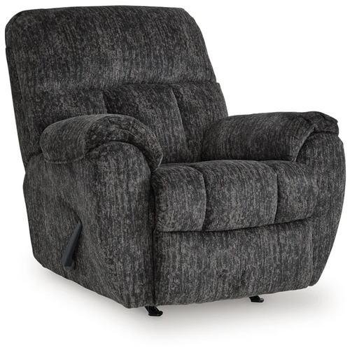 8638 Gunmetal Upholstered Rocker Recliner $399.95