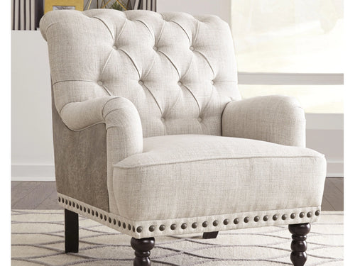 8593 Beige Tufted Accent Chair $349.95