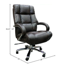 Load image into Gallery viewer, 8559 Dark Brown Heavy Duty Executive Chair $349.95