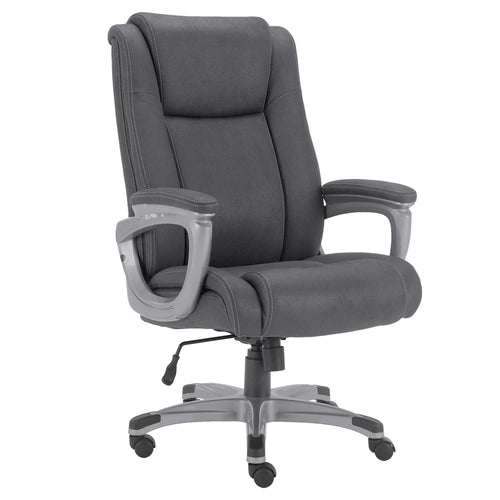 8293 Big and Tall Heavy Duty Charcoal Fabric Desk Chair $259.95