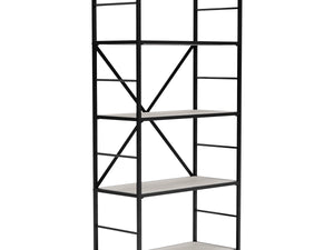 8162 30"x 62" Whitewash Bookcase $149.95