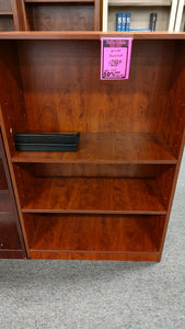 R215 32"x 48" Cherry Used Bookcase $149.98