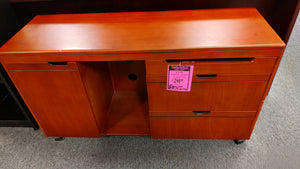 R9077 16"x 48" Cherry Used Storage Cabinet $124.98 - 1 Only!