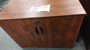 R4677 22"x 36" Cherry 2 Door Used Storage Cabinet $249.98