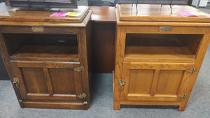 R411 19"x 27" Oak Used Storage Cabinet $74.98