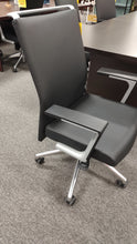 Load image into Gallery viewer, R2019 Black/Chrome Executive Used Chair $199.95