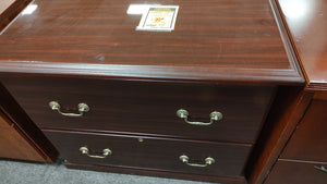 R37 2 Drawer Mahogany Used Lateral File $149.98 - 1 Only