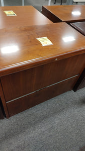 R7710 2 Drawer Cherry Used Lateral File $88.00 - 1 Only!