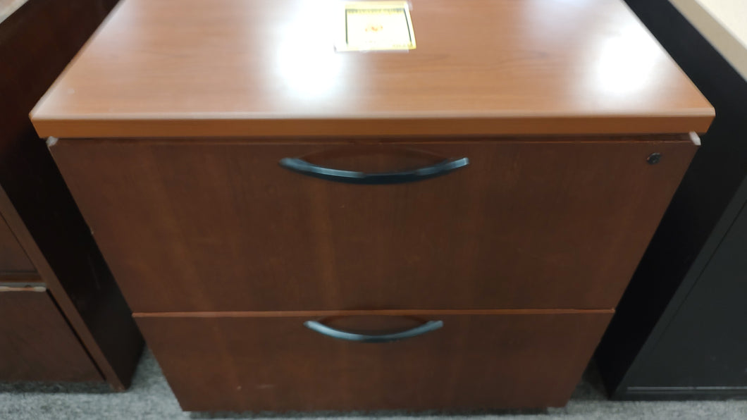 R98 2 Drawer Cherry Used Lateral File $88.00 - 1 Only!