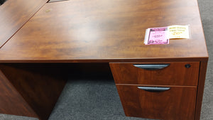 R65 30"x 48" Cherry Used Desk w/1 file $249.98