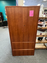 Load image into Gallery viewer, R80 26&quot;x 71&quot; Cherry Used Storage w/Lateral File $349.95