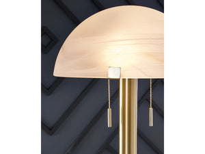 8557 Tobbinsen Brass Floor Lamp $99.95