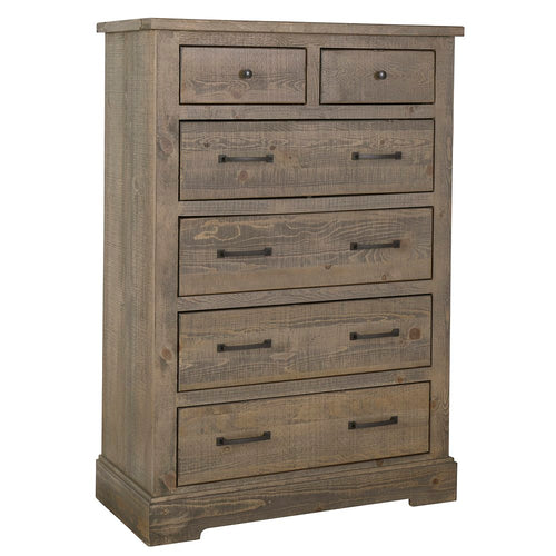 7450 Weathered Gray 5 Drawer Chest $375.00