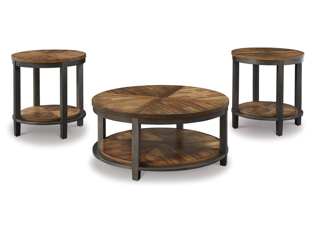 8276 3Pc Roybeck Occasional Table Set $299.95