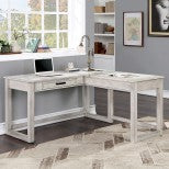 8438 Galarga White Corner Lift Top Desk w/USB Port $699.95