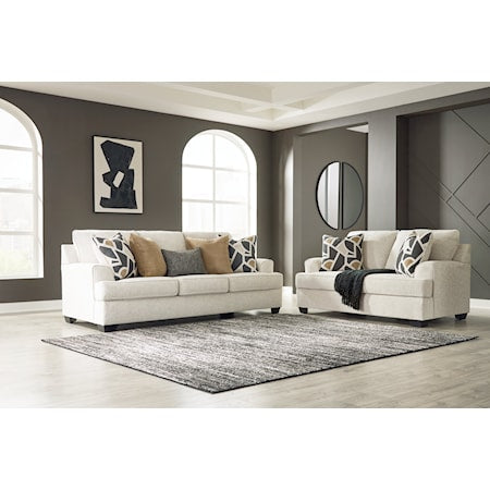 8564-8563 Heartcort Upholstered Sofa & Loveseat $888.00