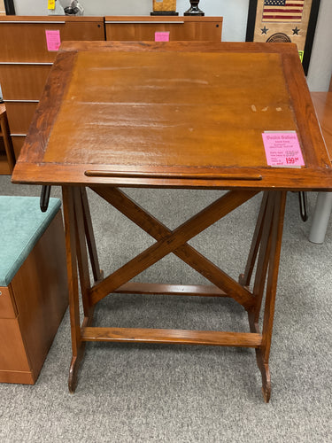 R2915 37”x 30” Antique Drafting Used Table $399.95 - 1 Only